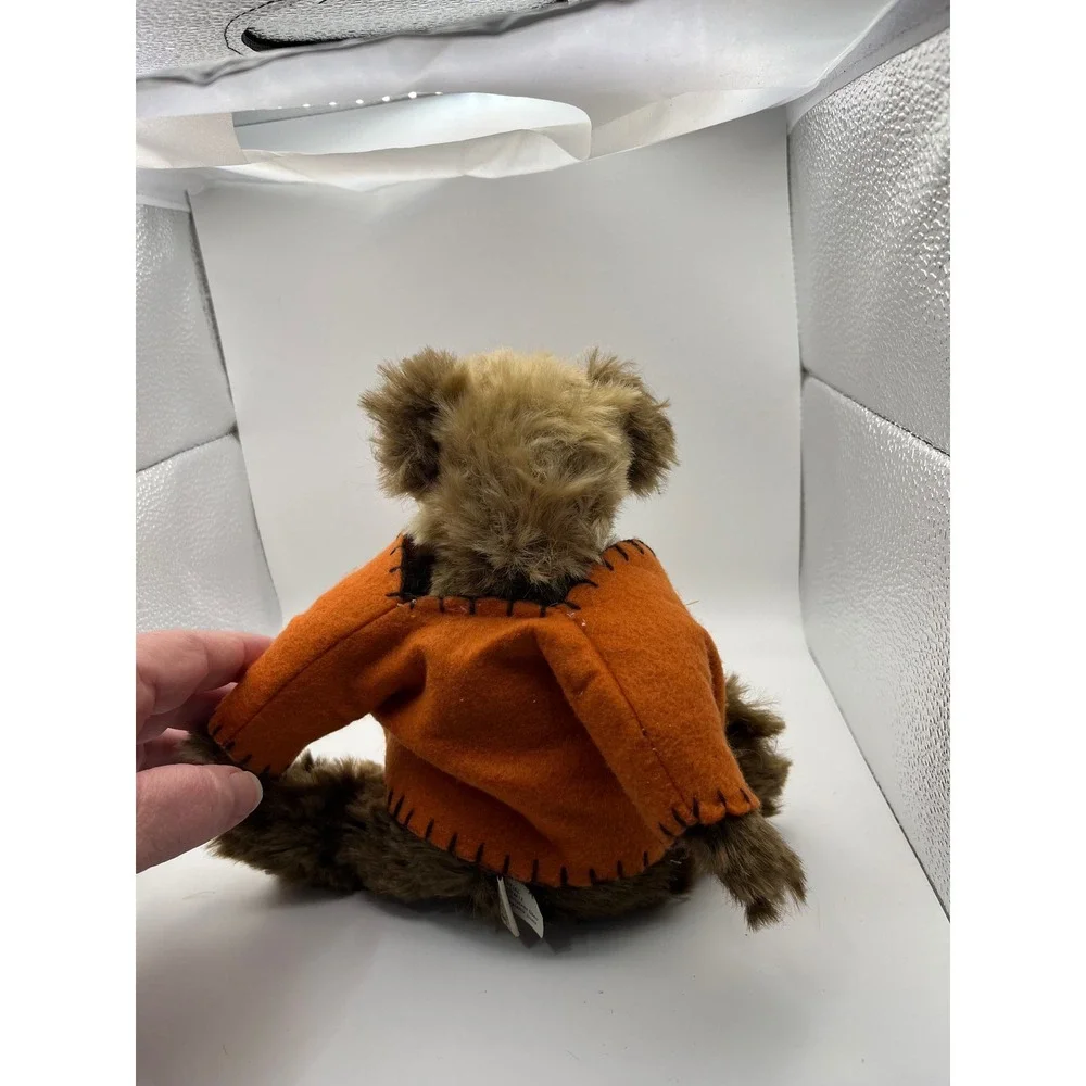 Lorraine Chien Ganz Cottage Collectibles Teddy Bear Jointed Orange Jacket LCC